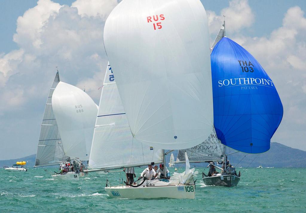 Platus racing for the Coronation Cup, Top of the Gulf Regatta, Pattaya © Guy Nowell/ Top of the Gulf Regatta